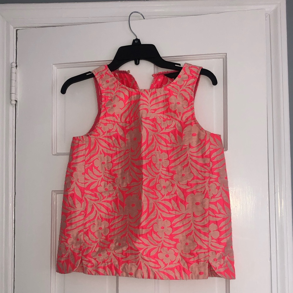 J Crew tank top and shorts set, size 2